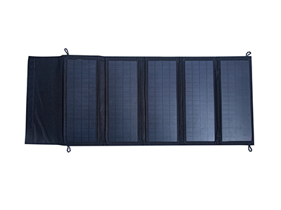 Foldable solar panel charger